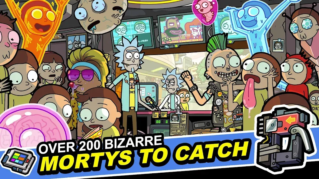 Rick and Morty: Pocket Mortys [MOD: безлимитные деньги и все персонажи] — Скачать бесплатно (APK) — скриншот 4