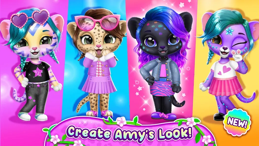 Amy Care - My Leopard Baby [MOD: безлимитные монеты и все предметы открыты] на Андроид — скриншот 2