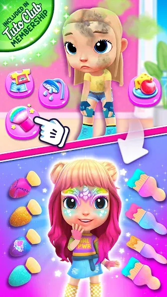 Скачать Cutie Care - Sweet Babysitter [MOD: безлимитные монеты и все предметы] — скриншот 1
