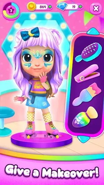 Скачать Cutie Care - Sweet Babysitter [MOD: безлимитные монеты и все предметы] — скриншот 3