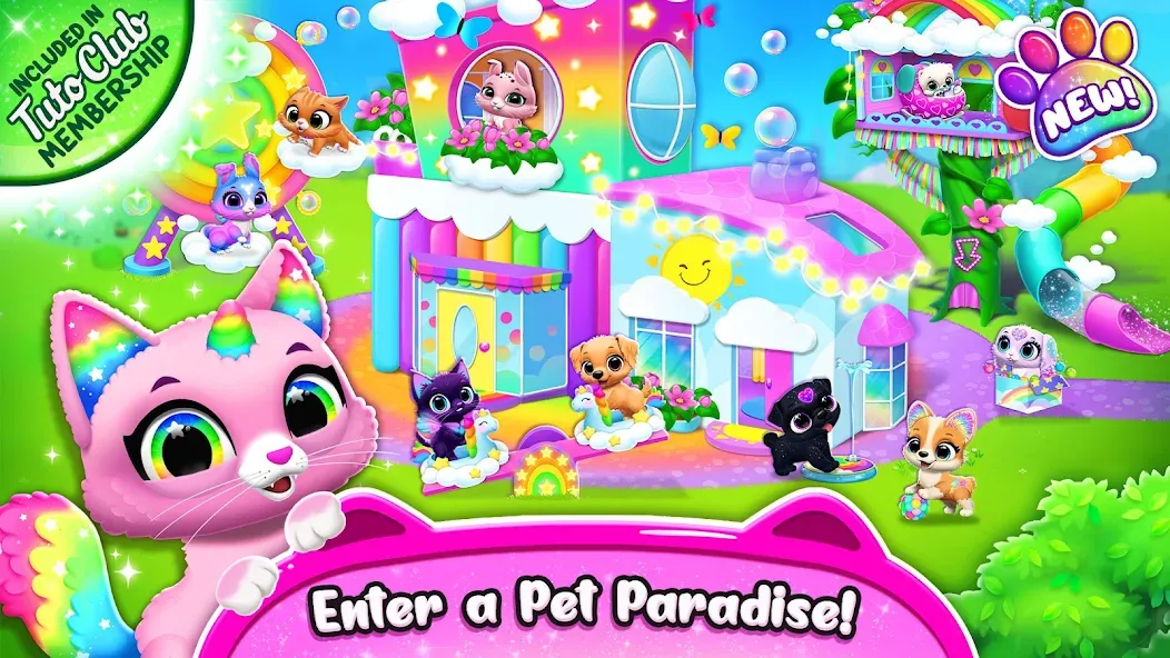 Floof - My Pet House [MOD: безлимитные монеты и все питомцы] — Скачать бесплатно (APK) — скриншот 1