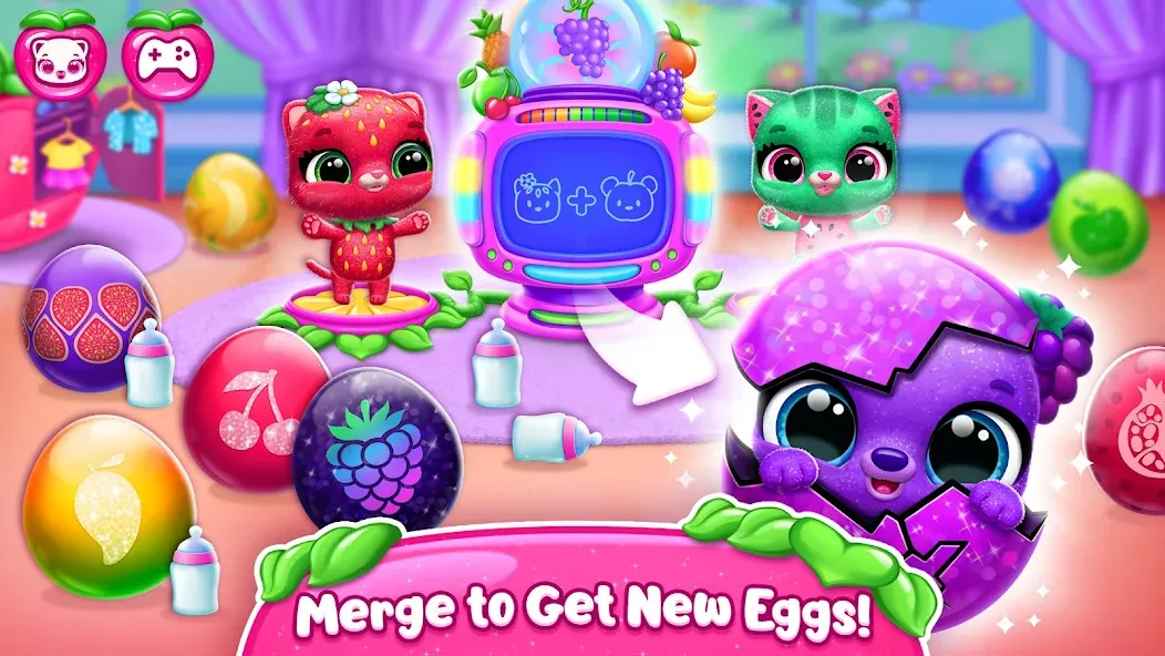 Fruitsies - Pet Friends [MOD: безлимитные монеты и все питомцы] на Андроид — скриншот 3