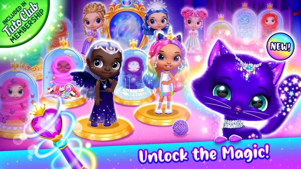 Скачать Princesses - Enchanted Castle [MOD: открыты все замки и наряды] — скриншот 1