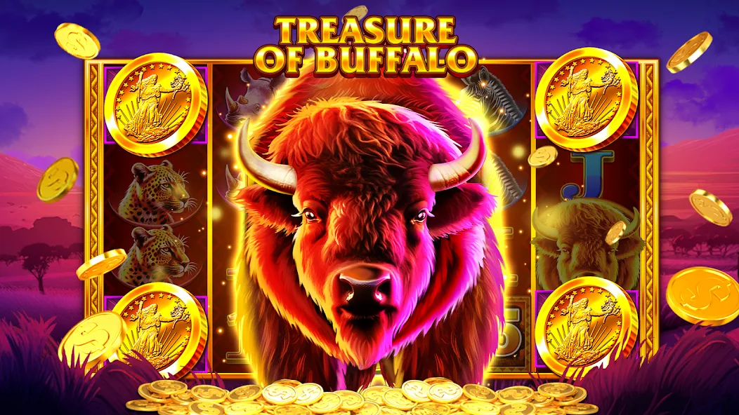 Взломанная Tycoon Casino Vegas Slot Games [MOD: безлимитные монеты и бонусы] на Андроид — скриншот 2