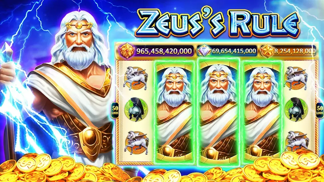 Взломанная Tycoon Casino Vegas Slot Games [MOD: безлимитные монеты и бонусы] на Андроид — скриншот 5