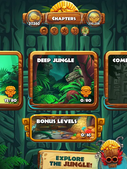 Jungle Mash [MOD: безлимитные монеты и жизни] (Бесплатно / APK) — скриншот 3