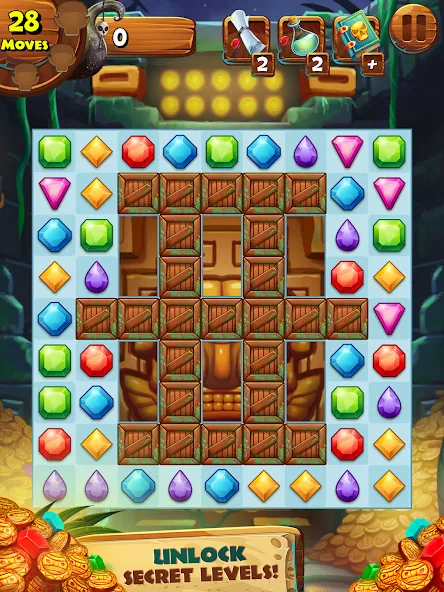 Jungle Mash [MOD: безлимитные монеты и жизни] (Бесплатно / APK) — скриншот 5