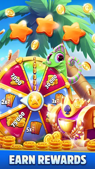 Solitaire Showtime [MOD: безлимитные монеты и подсказки] на Андроид — скриншот 2