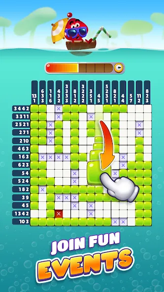 Nono Crossing Picture Nonogram [MOD: подсказки и все уровни открыты] на Андроид — скриншот 5
