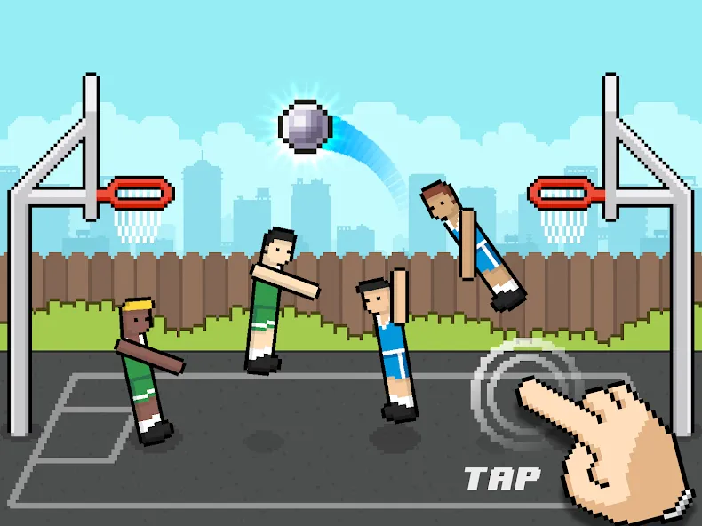 Basket Random [MOD: открыты все режимы и скины] последняя версия — скриншот 2