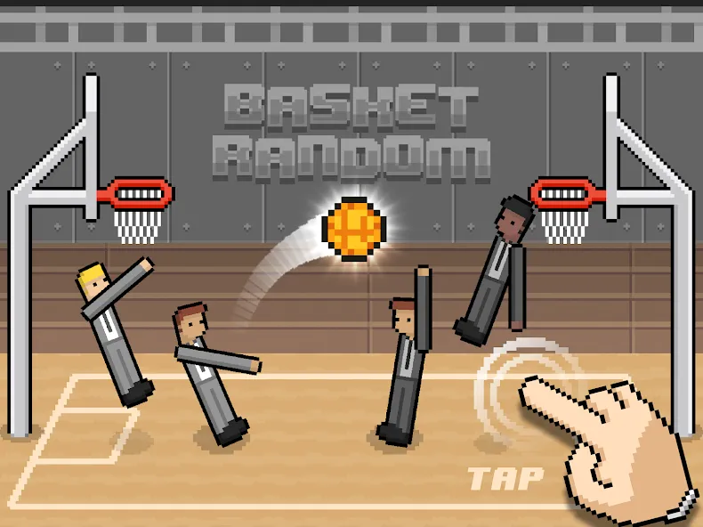 Basket Random [MOD: открыты все режимы и скины] последняя версия — скриншот 5