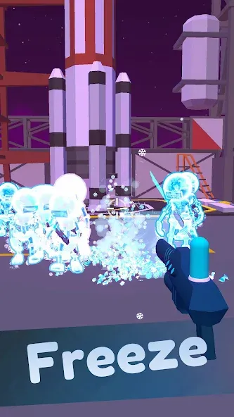 Crazy Gun Inventor [MOD: много денег и усиленное оружие] — Скачать бесплатно (APK) — скриншот 3