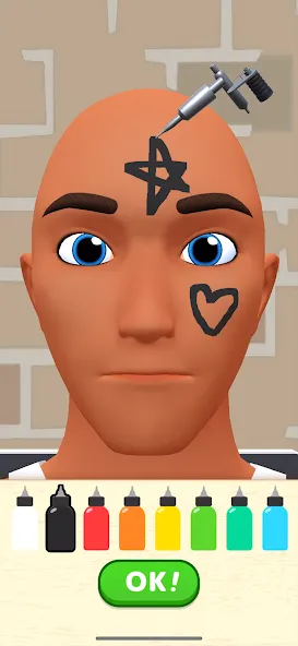 Dream Tattoo [MOD: безлимитные деньги и все татуировки] на Андроид — скриншот 4