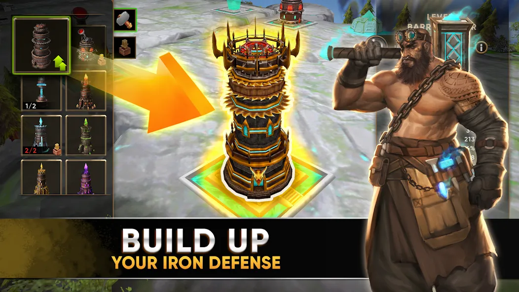 Clash of Beasts: Tower Defense [MOD: безлимитные ресурсы и усиленные башни] (Бесплатно / APK) — скриншот 3