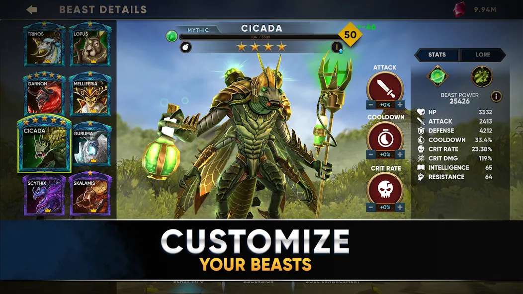 Clash of Beasts: Tower Defense [MOD: безлимитные ресурсы и усиленные башни] (Бесплатно / APK) — скриншот 4