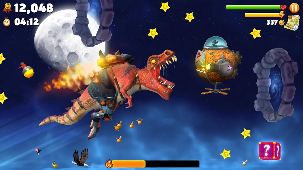Скачать Hungry Dragon [MOD: безлимитные деньги и усиленный дракон] — скриншот 4