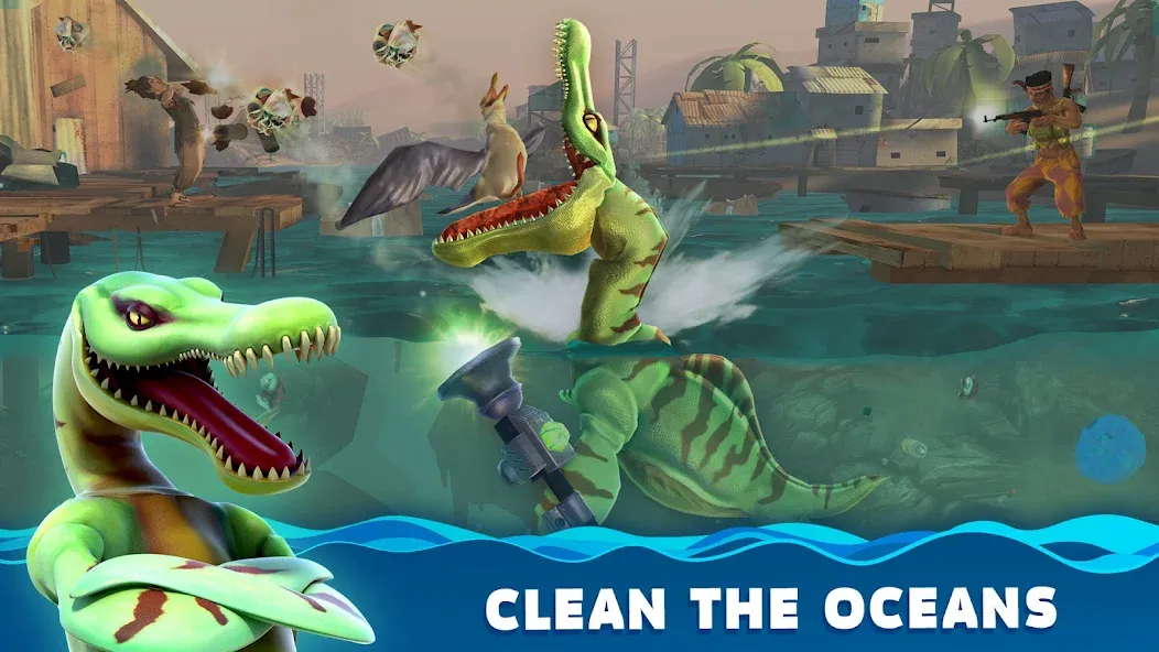 Скачать Hungry Shark World [MOD: безлимитные монеты и бриллианты] на телефон — скриншот 4