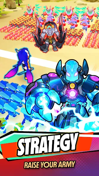 Paper Heroes™️ [MOD: много денег и усиленные герои] на Андроид — скриншот 3
