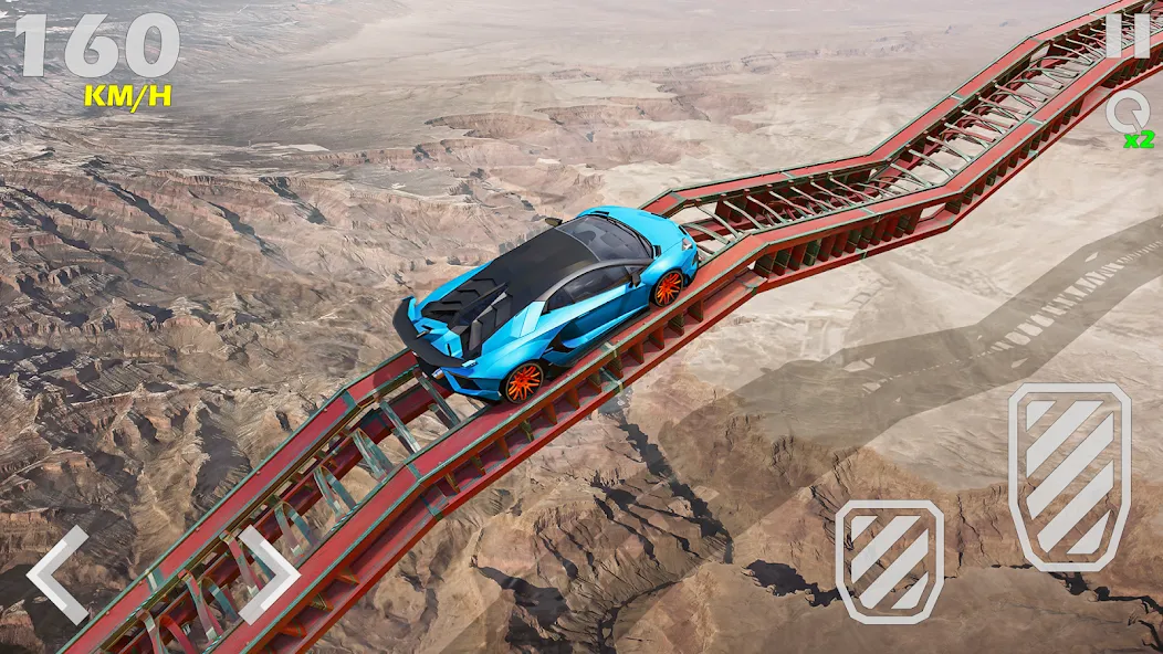 Скачать Mega Ramp Car Games Car Stunts [MOD: безлимитные деньги и все машины] — скриншот 5