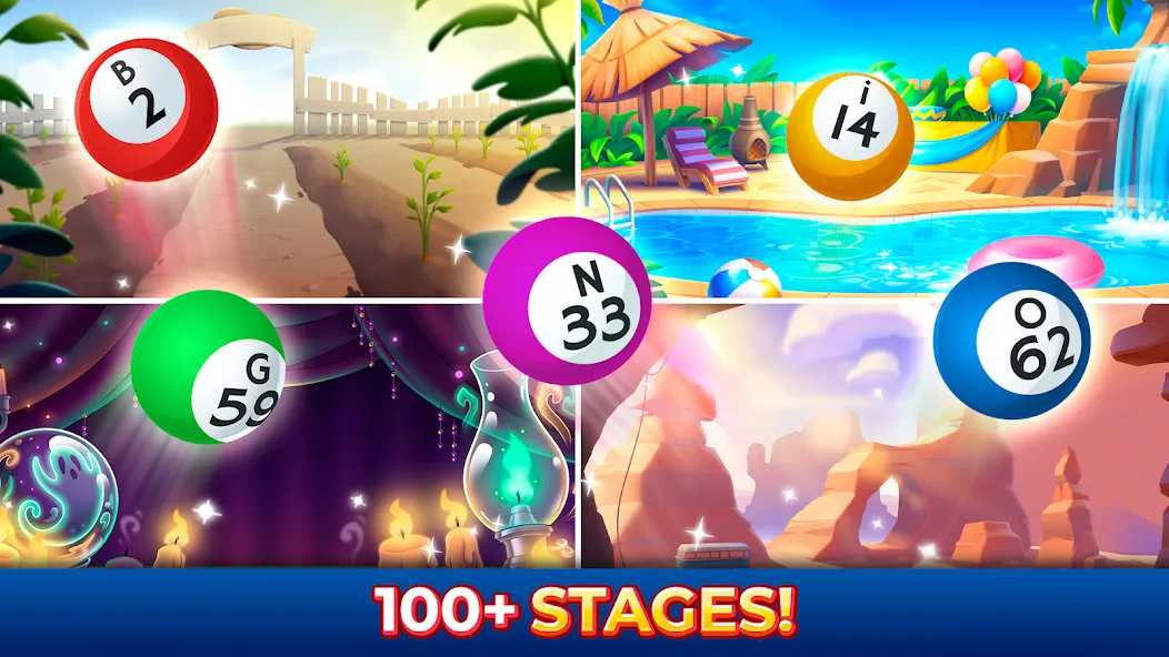 Bingo Pop: Play Live Online [MOD: безлимитные бустеры и монеты] на Андроид — скриншот 2