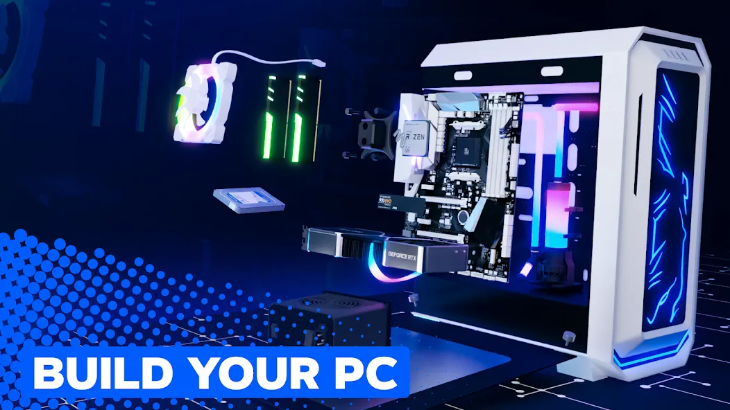 PC Creator 2 - Computer Tycoon [MOD: безлимитные деньги и ресурсы] (Бесплатно / APK) — скриншот 1