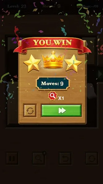 Скачать Unblock Red Wood [MOD: безлимитные подсказки и открыты все уровни] на телефон — скриншот 4