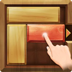 Скачать Unblock Red Wood [MOD: безлимитные подсказки и открыты все уровни] на телефон