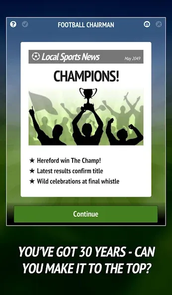 Скачать Football Chairman (Soccer] [MOD: безлимитные деньги и премиум] — скриншот 5