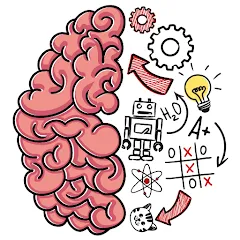 Скачать Brain Test: Tricky Puzzles [MOD: без рекламы и все уровни открыты]