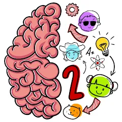 Brain Test 2: Tricky Stories [MOD: безлимитные подсказки и открыты все уровни] на Андроид