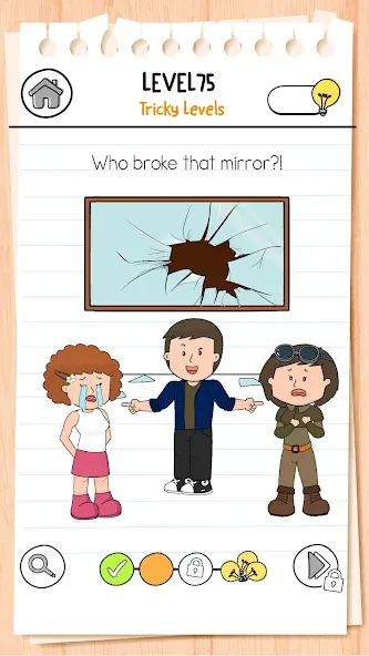 Brain Test 3: Tricky Quests [MOD: безлимитные подсказки и все уровни] на Андроид — скриншот 5