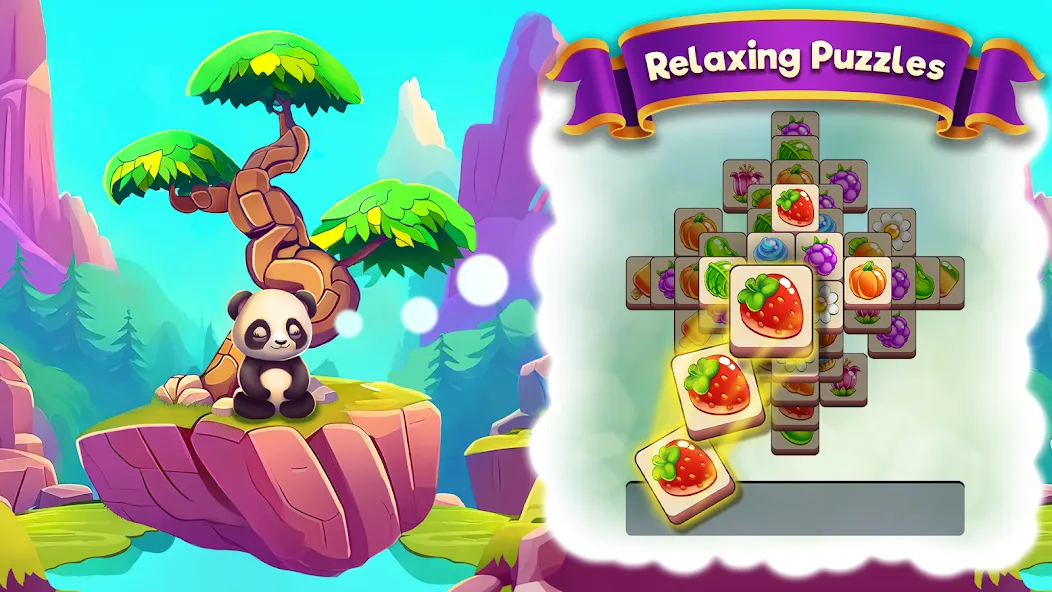 Zen Life: Tile Match Games [MOD: безлимитные подсказки и жизни] (Бесплатно / APK) — скриншот 1