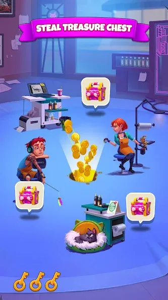 Crazy Coin - Go Master [MOD: безлимитные монеты и всё открыто] последняя версия — скриншот 2