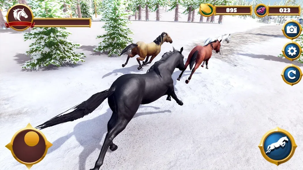 Virtual Horse Family Simulator [MOD: бесконечные деньги и ресурсы] последняя версия — скриншот 4