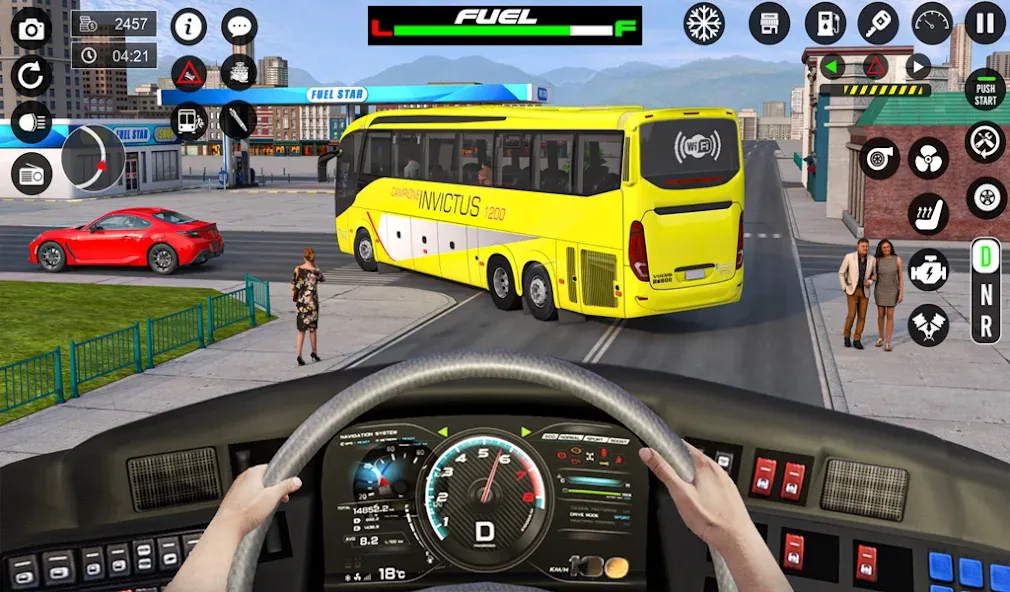 Bus Simulator 3D: Bus Games [MOD: безлимитные деньги и топливо] — Скачать бесплатно (APK) — скриншот 2