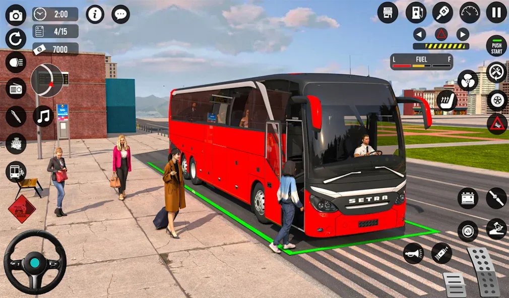 Bus Simulator 3D: Bus Games [MOD: безлимитные деньги и топливо] — Скачать бесплатно (APK) — скриншот 4
