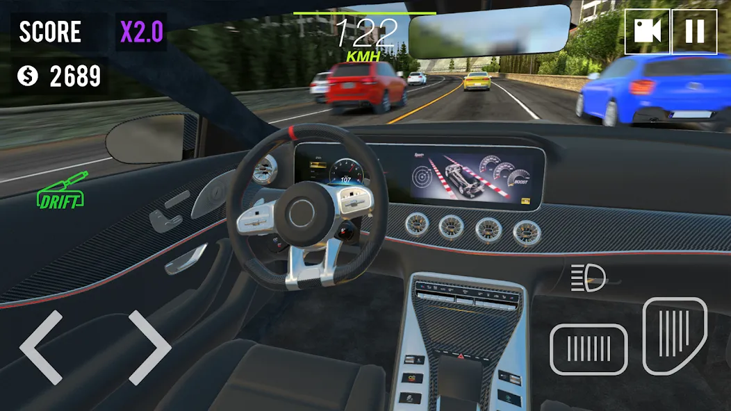 Racing in Car 2021 [MOD: безлимитные деньги и все машины] — Скачать бесплатно (APK) — скриншот 4