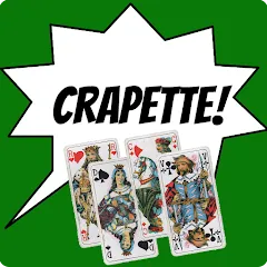 Взломанная Crapette multiplayer solitaire [MOD: мультиплеерный пасьянс без рекламы] на Андроид