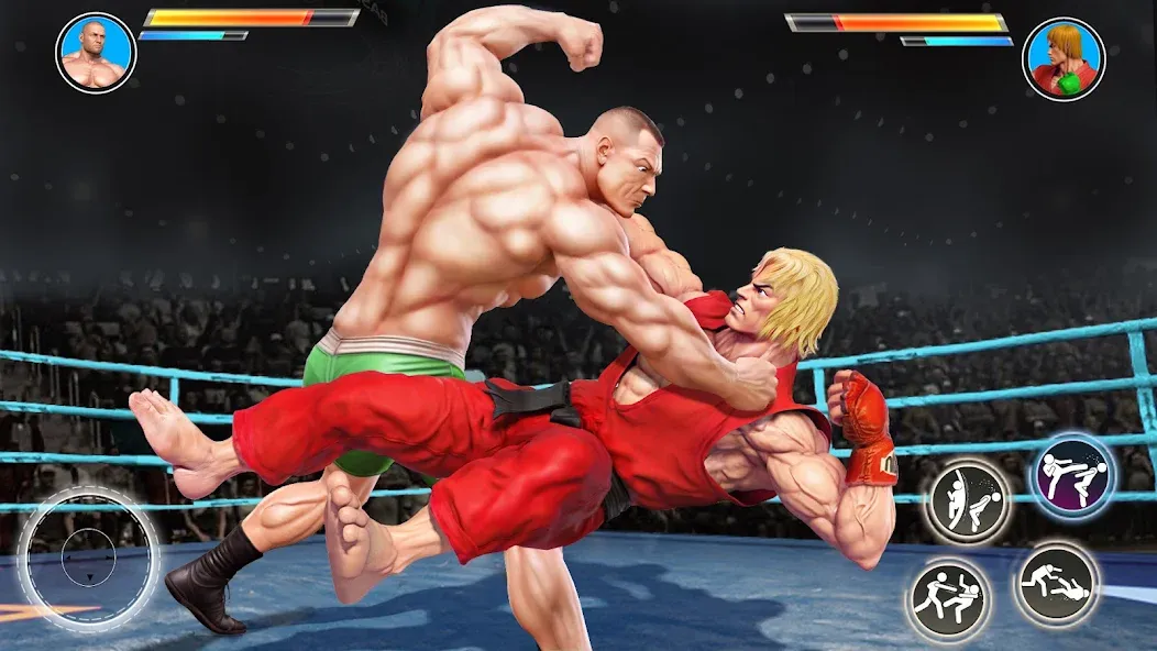 Скачать Kung Fu Heros: Fighting Game [MOD: безлимитные монеты и усиленные герои] — скриншот 2