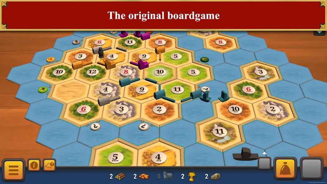 Catan Universe [MOD: безлимитные ресурсы и разблокированы карты] на Андроид — скриншот 2