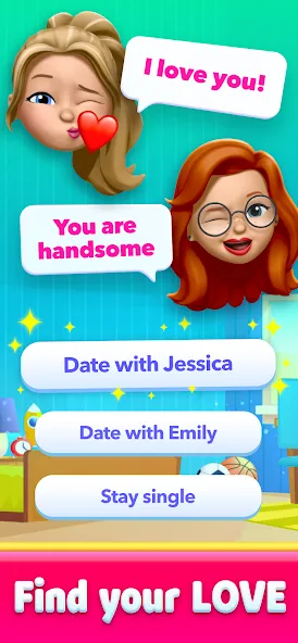 Скачать взлом Story Life Simulator: Idle Sim [MOD: безлимитные деньги и всё открыто] — скриншот 2