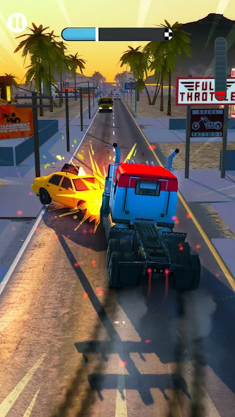 Rush Hour 3D: Car Game [MOD: безлимитные деньги и все машины открыты] (Бесплатно / APK) — скриншот 1