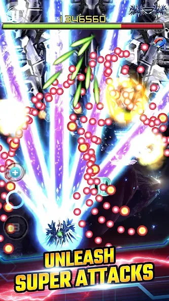 Взломанная Lightning Fighter 2: Space War [MOD: безлимитные монеты и разблокированы уровни] на Андроид — скриншот 3