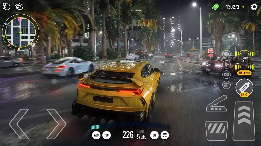 Driving Real Race City 3D [MOD: безлимитные деньги и топливо] (Бесплатно / APK) — скриншот 5