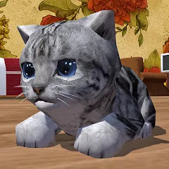 Скачать Cute Pocket Cat 3D [MOD: много монет и все коты открыты]