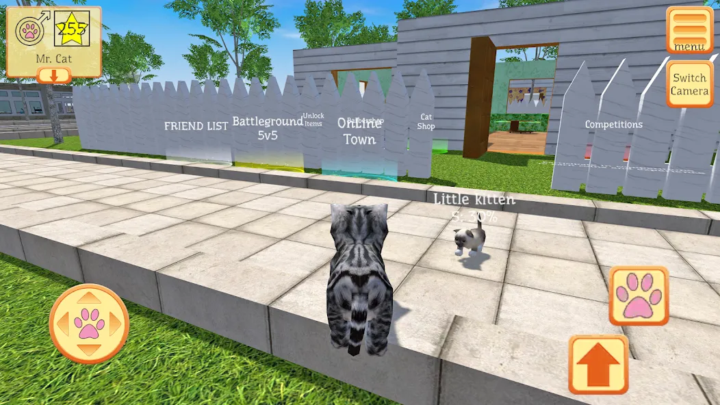 Скачать Cute Pocket Cat 3D - Part 2 [MOD: безлимитные монеты и все питомцы] на телефон — скриншот 5