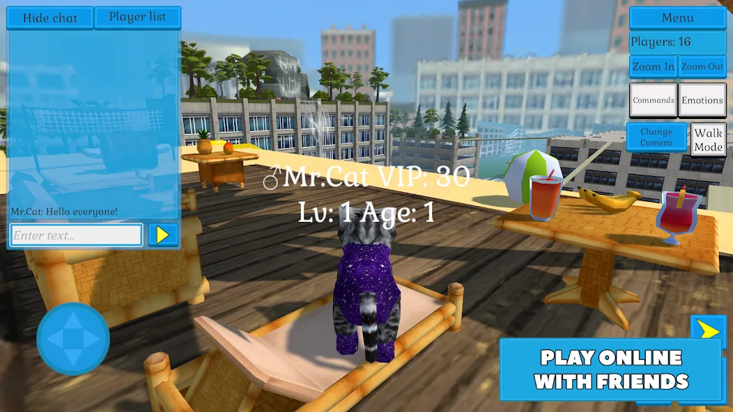 Cute Pocket Cat And Puppy 3D [MOD: безлимитные монеты и открыты все питомцы] последняя версия — скриншот 3