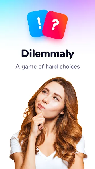 Скачать Dilemmaly - Would you rather? [MOD: безлимитные дилеммы и все режимы] — скриншот 1