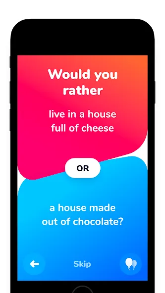 Скачать Dilemmaly - Would you rather? [MOD: безлимитные дилеммы и все режимы] — скриншот 3