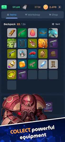 Lost Vault: AFK Retro RPG [MOD: много денег и опыта] на Андроид — скриншот 2